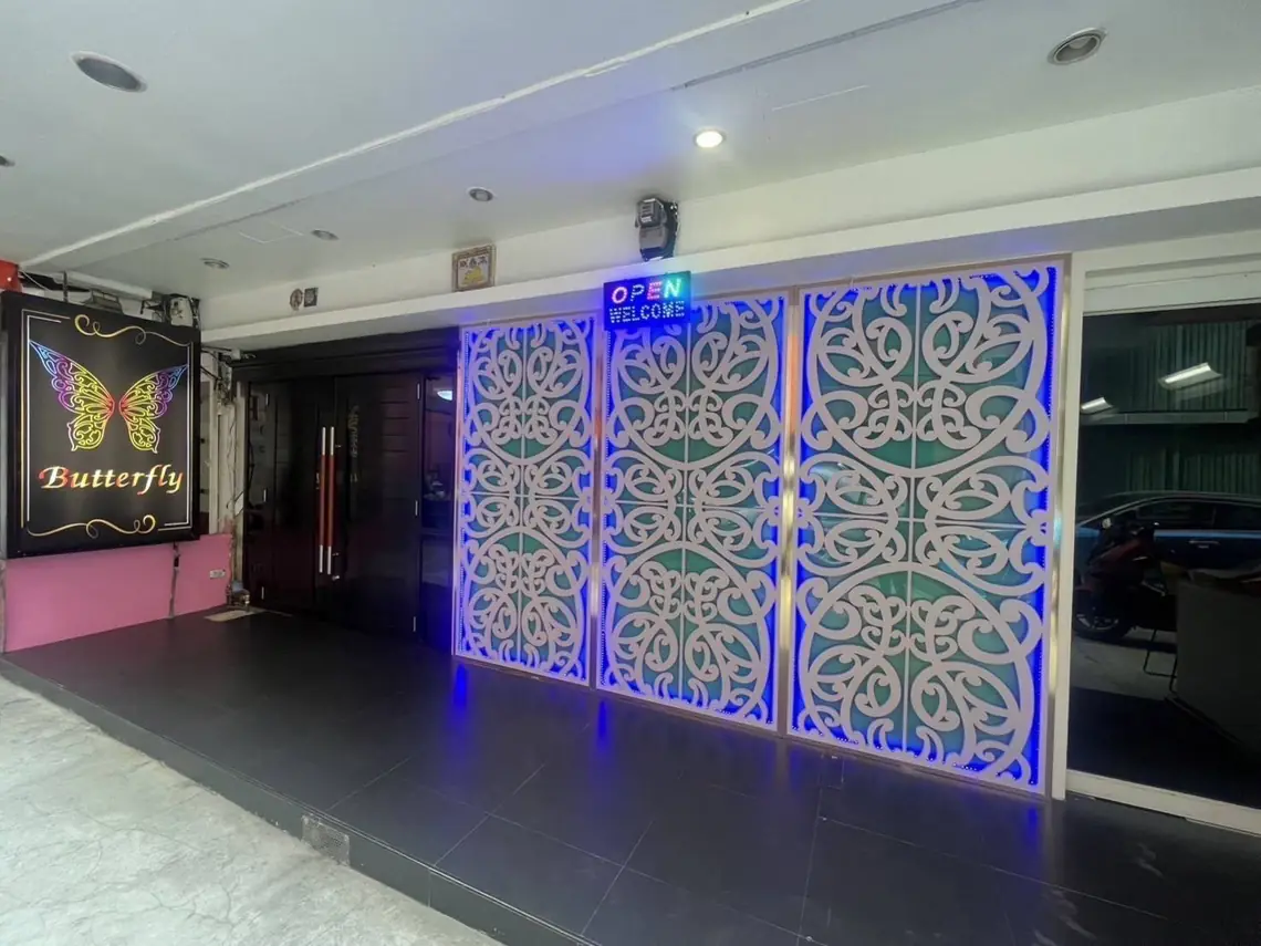 Photo: Butter fly via Google Maps Butterfly Massage: shopfront