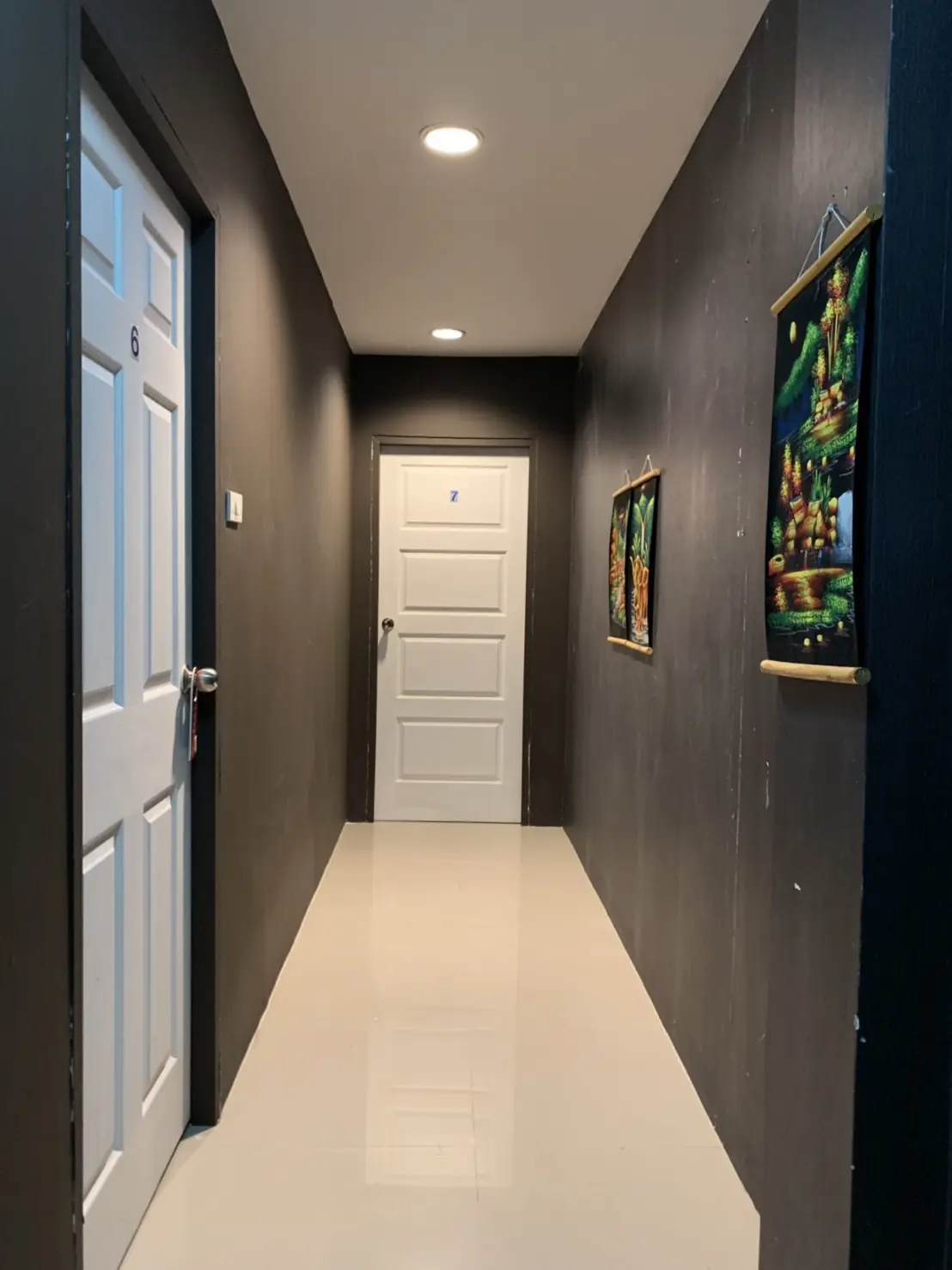 Diamond Spa: corridor to the rooms